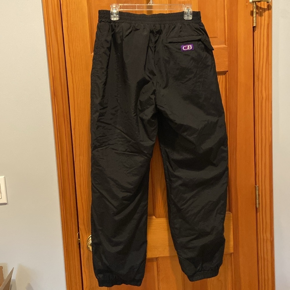 CB Sports Women’s Black Ski Snow Pants with Elastic Ankles Size 12 - Picture 2 of 6